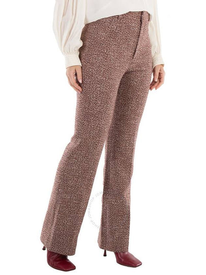 Chloe Ladies Multicolor Boucle Flared Trousers, Brand Size 40 (US Size 8) - CHLOE - BALAAN 2