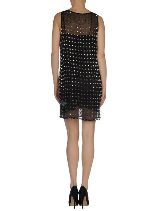 Studded mini silk dress - JOHN GALLIANO - BALAAN 2