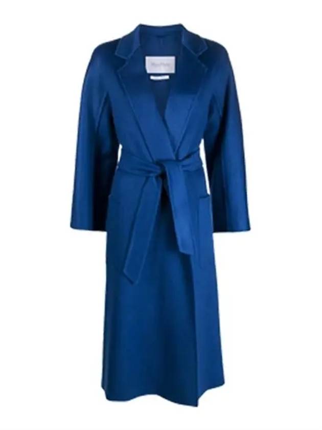 Ludmilla Icon Cashmere Single Coat Blue - MAX MARA - BALAAN 2