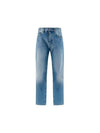 Back Stitch 5 Pocket Straight Jeans Medium Wash - MAISON MARGIELA - BALAAN 2