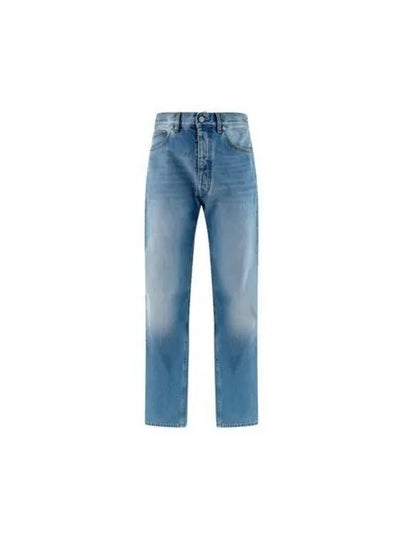 Back Stitch 5 Pocket Straight Jeans Medium Wash - MAISON MARGIELA - BALAAN 2