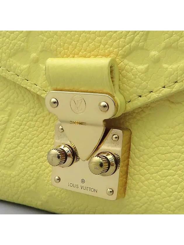 M81407 Yellow Color Enprette Micro Metis Cross Bag - LOUIS VUITTON - BALAAN 4