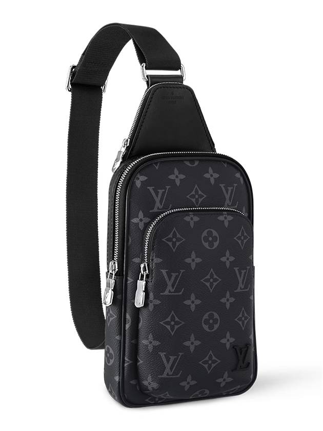 Avenue PM Sling Bag Black - LOUIS VUITTON - BALAAN 3