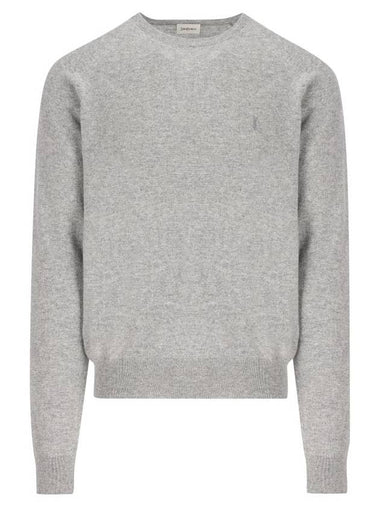 Saint Laurent  Sweaters Grey - SAINT LAURENT - BALAAN 1