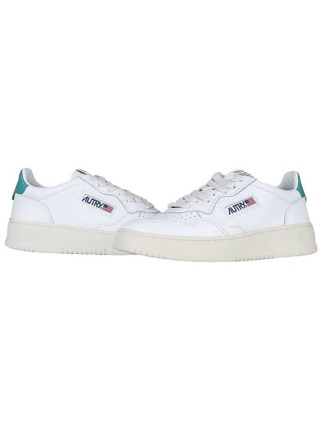 Medalist Green Tab Low Top Sneakers White - AUTRY - BALAAN 2