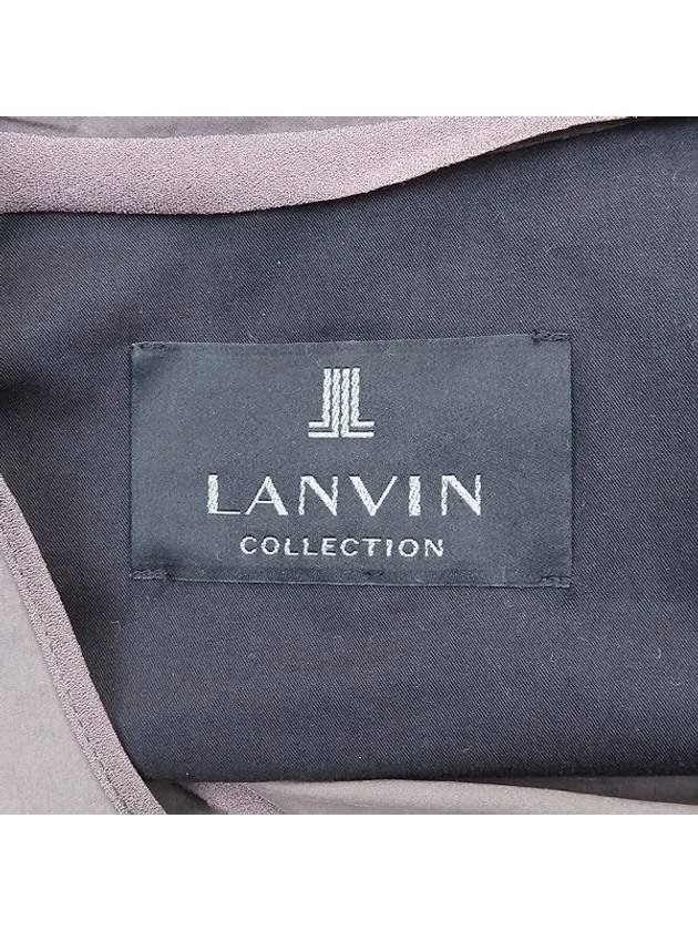 Smith Market dark gray color jacket women s clothing - LANVIN - BALAAN 4