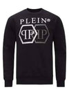 Iconic Logo Sweatshirt Black Men MJO0832PJO002N 02 - PHILIPP PLEIN - BALAAN 2