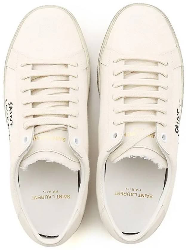 Court Classic SL/06 Sneakers Cream - SAINT LAURENT - BALAAN 5