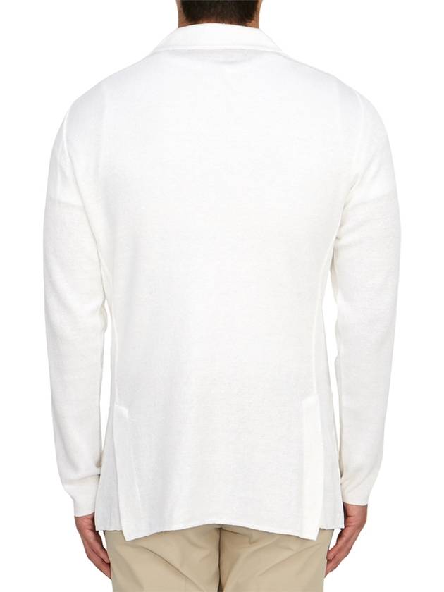 Men's Cardigan White - RVR LARDINI - BALAAN 5