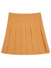 Women's Adina Golf Skirt Orange - J.LINDEBERG - BALAAN 2