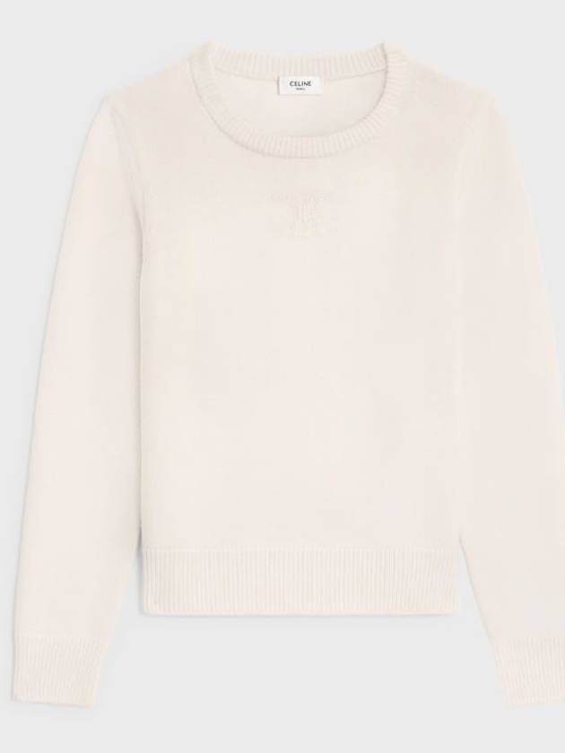 Women s Knit Top C line Sweaters Beige - CELINE - BALAAN 2