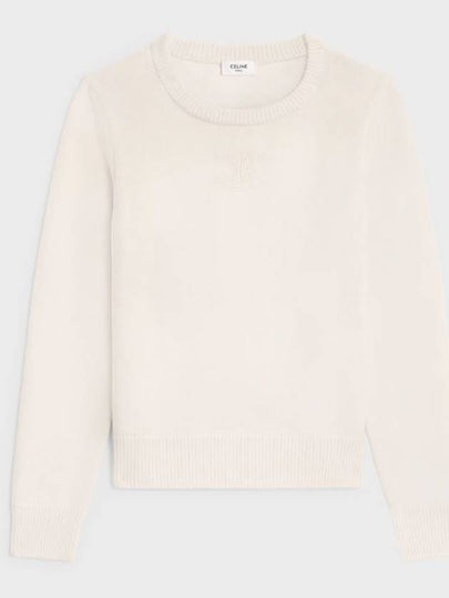 Women s Knit Top C line Sweaters Beige - CELINE - BALAAN 2