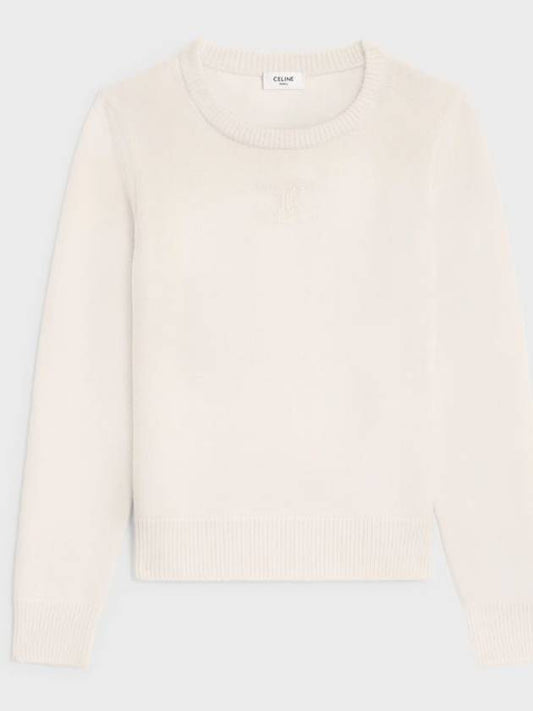 Women s Knit Top C line Sweaters Beige - CELINE - BALAAN 2