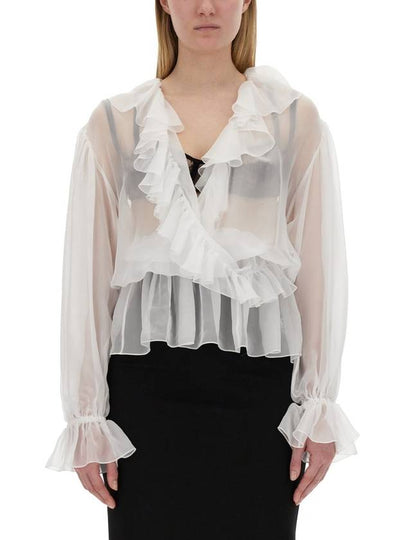 Blouse F79FGT FU1AT W0800 WHITE - DOLCE&GABBANA - BALAAN 2