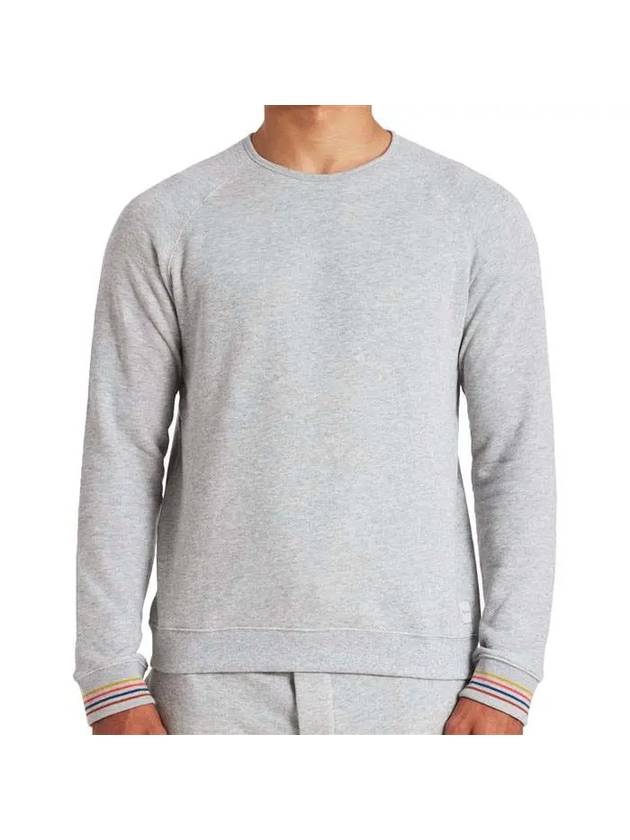 Artist Striped Cuff Long Sleeve T-Shirt Grey - PAUL SMITH - BALAAN 9