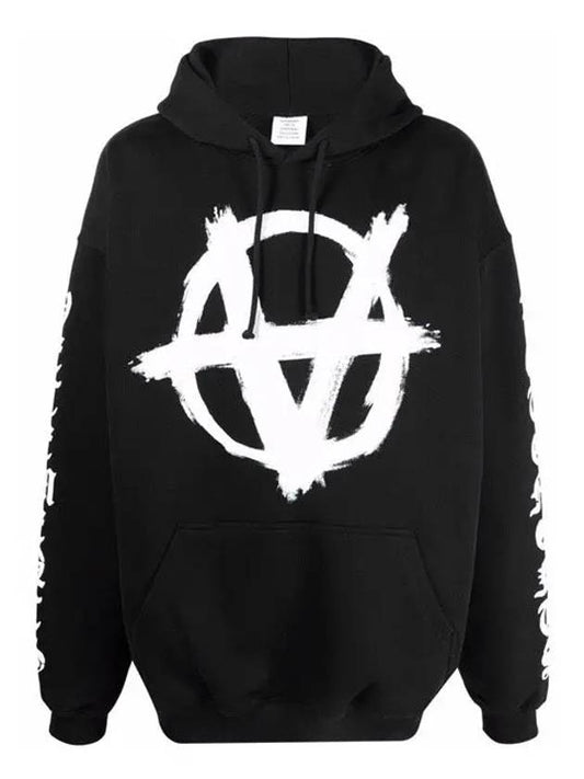 Double Anarchy Logo Hoodie UA52TR830W - VETEMENTS - BALAAN 1