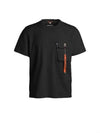 Men's Mojave Cotton Jersey Short Sleeve T-Shirt Black - PARAJUMPERS - BALAAN 2