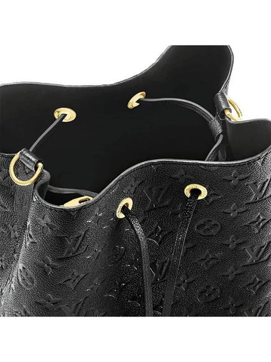 Monogram Empreinte Neonoe MM Bucket Bag Noir - LOUIS VUITTON - BALAAN 6