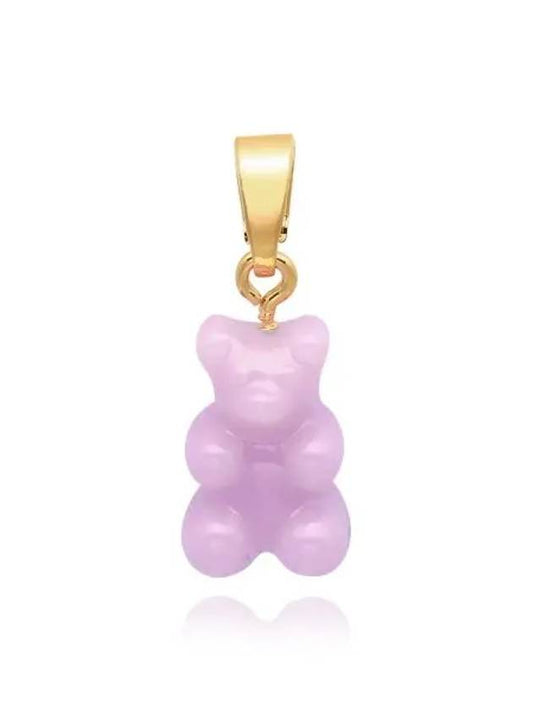 NOSTALGIA BEAR LAVENDER CLASSIC CONNECTOR Nostalgia Haribo bear pendant resin charm - CRYSTAL HAZE - BALAAN 2