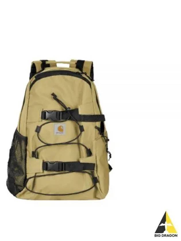 Kickflip Recycled Polyester Canvas Backpack Beige - CARHARTT WIP - BALAAN 2