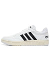 Hoop 3.0 Classic Vintage Low Top Sneakers White - ADIDAS - BALAAN 2