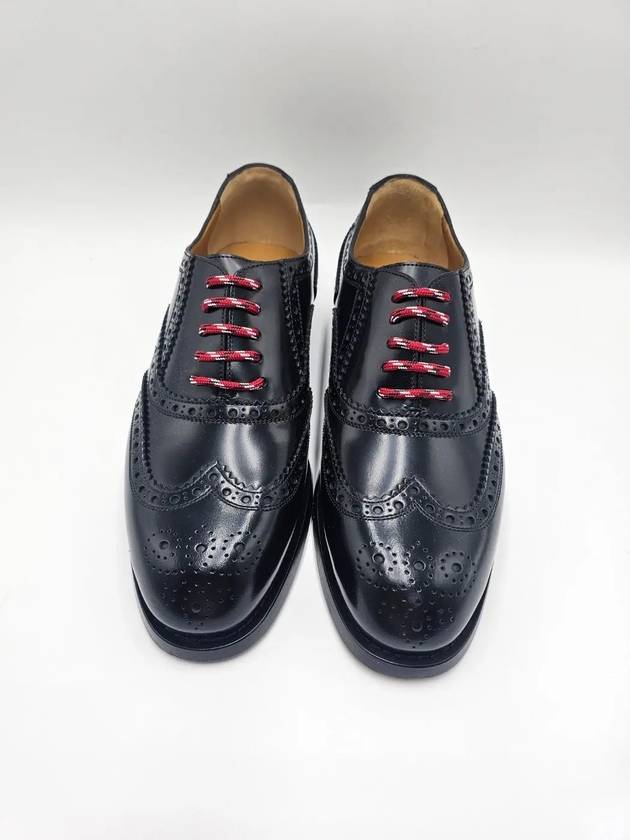 Gucci Lace-Up Leather Oxford Black - GUCCI - BALAAN 3