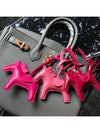 Charm calfskin lambskin Rodeo Pegasus PM decoration - HERMES - BALAAN 6