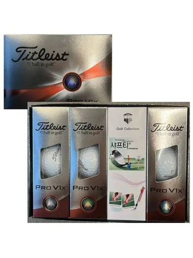 Acushnet Korea Genuine Titleist Pro V1x 9 hole Sharpie Set - TITLEIST - BALAAN 1