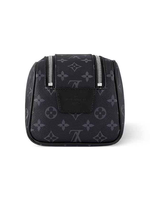 Dopp Kit Monogram Eclipse Pouch Bag Black - LOUIS VUITTON - BALAAN 6