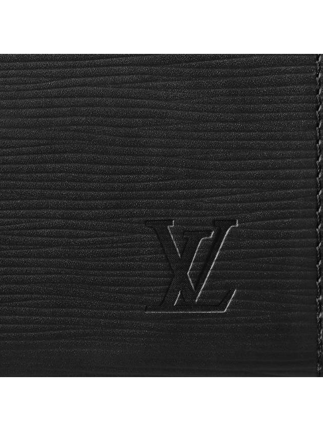 Brazza Epi Long Wallet Black - LOUIS VUITTON - BALAAN 6