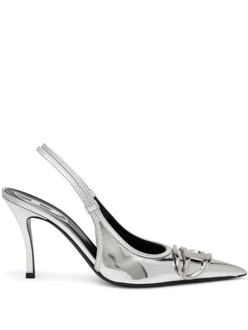 Diesel With Heel Silver - DIESEL - BALAAN 1