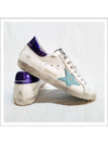 Men's Purple Tab Superstar Low Top Sneakers - GOLDEN GOOSE - BALAAN 2