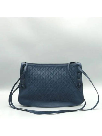 Navy Crossbody Bag - BOTTEGA VENETA - BALAAN 2