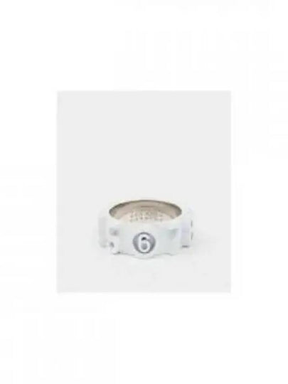 Signature Number Motif Ring White - MAISON MARGIELA - BALAAN 2