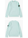 Waffen Patch Crew Neck Sweatshirt Light Green - STONE ISLAND - BALAAN 5