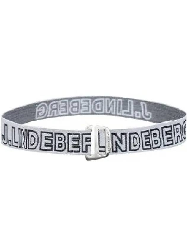 Lennon Webbing Logo Belt White - J.LINDEBERG - BALAAN 2