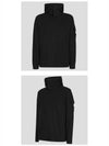 Lens Wappen Hooded Jacket Black - CP COMPANY - BALAAN 5