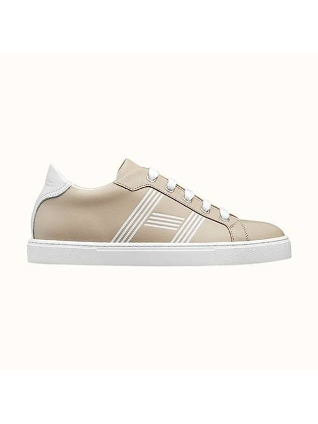 Hermes Avantage Low-Top Sneakers Brown - HERMES - BALAAN 1