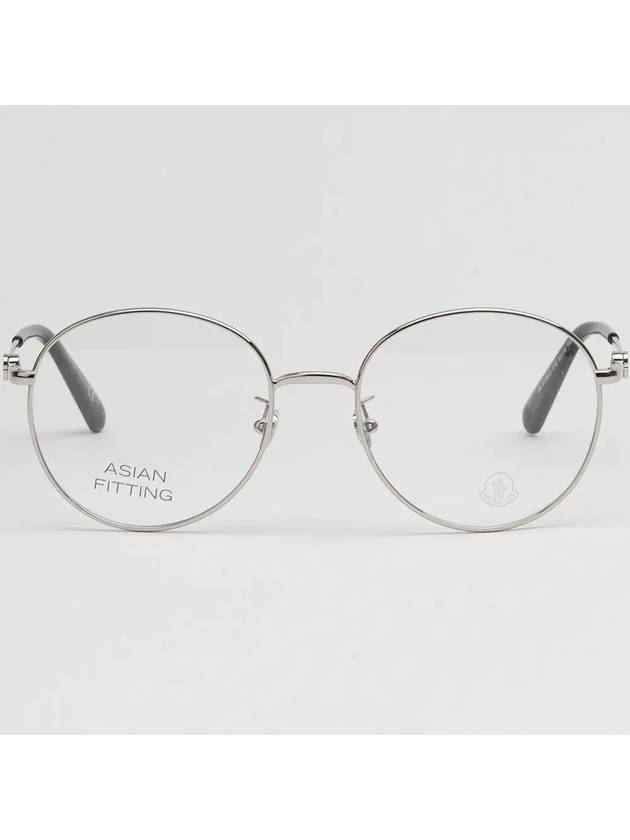 Eyewear Round Metal Eyeglasses Silver - MONCLER - BALAAN 4