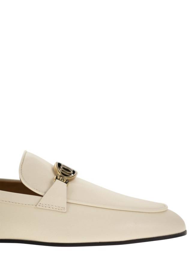 Leather loafer with accessory - TOD'S - BALAAN 6