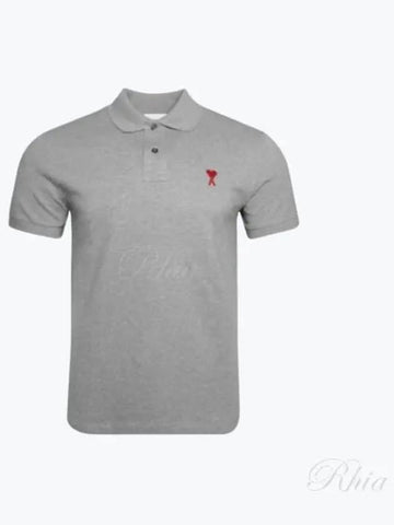 De Coeur Polo Shirt Top UPL001 760 - AMI - BALAAN 1