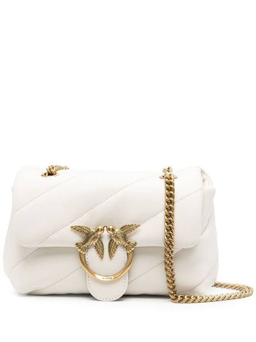 mini Love Puff sheep nappa crossbody bag - PINKO - BALAAN 1