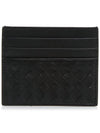 Intrecciato Classic Card Wallet Black - BOTTEGA VENETA - BALAAN 2