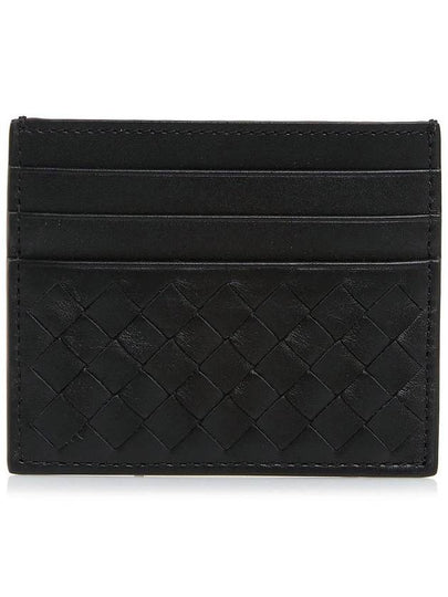 Intrecciato Classic Card Wallet Black - BOTTEGA VENETA - BALAAN 2