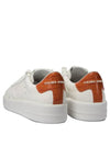 Pure Star Orange Tab Low Top Sneakers White - GOLDEN GOOSE - BALAAN 5