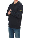 Compass Logo Patch Hoodie Navy - STONE ISLAND - BALAAN 5