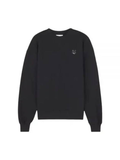 Bold Fox Head Patch Comfort Sweatshirt Black - MAISON KITSUNE - BALAAN 2