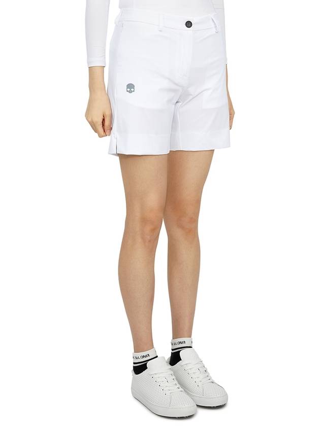 Women's Golf Shorts White - HYDROGEN - BALAAN 4