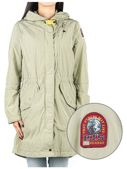 Women's Tank Spring Hooded Jacket Sage - PARAJUMPERS - BALAAN 2