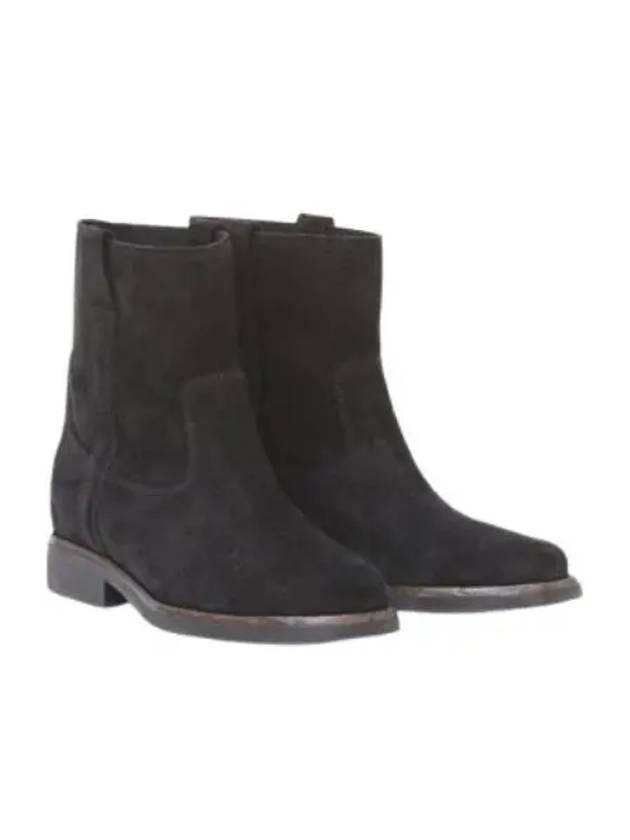 Susee Round Toe Middle Boots Black - ISABEL MARANT - BALAAN 2